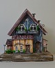 figurki i rzeźby Ręcznie robiony drewniany domek dekoracyjny  3