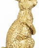 ozdoby wielkanocne Dekoracja - figurka królika 44x20x23 cm złota CONILI 2