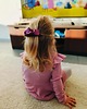 spinki i klamry do włosów Scrunchie spinka klamra jedwabna wrzosowy czar 2