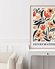 grafiki i ilustracje PLAKAT abstrakcyjny kwiaty Matisse kolorowy 1