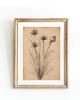 grafiki i ilustracje ZESTAW 8 PLAKATÓW beżowe botaniczne vintage 7