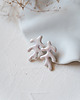 kolczyki ceramiczne Kolczyki porcelanowe KORALOWIEC 1