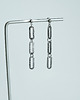 kolczyki srebrne Długie nowoczesne kolczyki ze stali 4