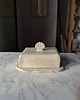 kuchnia - różne Ceramiczna Maselnica z uchwytem Muszlą Freckled White 1