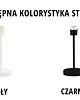 lampy stołowe Lampka stołowa do sypialni z designerskim kloszem RENNES LOFT 6