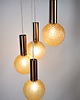 lampy wiszące Lampa kaskadowa z lat 70. 8
