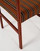 krzesła Komplet sześciu krzeseł tekowych, duński design, lata 70, produkcja: Dania 3