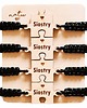 bransoletki na sznurku Bransoletki dla sióstr, przyjaciół 4 PUZZLE 1