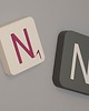 pokój dziecka - różne Kostki SCRABBLE 10x10cm  małe-zamów sobie słowa 3