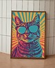 plakaty Plakat - Cool cat 1