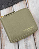 portfele damskie Portfel damski skórzany mały zielony poziomy z ochroną RFID KV-04-GR 2