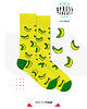 skarpetki damskie Skarpetki Yellow Banana 2
