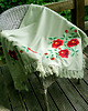 szale damskie Chusta z różami (classic embroidery) 1