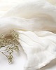 szale damskie Szal lniany damski, lekki szal damski OFF white 2