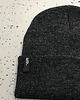 czapki damskie Czapka beanie antracytowy melanż 2