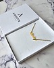 złote naszyjniki Łańcuszek z personalizowanym napisem Goldie Personalized 1