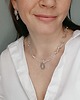 komplet biżuterii Komplet biżuterii z kwarcem "Poranne Słońce" (rodowany) 1