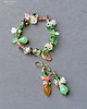 bransoletki ze szkła Komplet bransoletka+kolczyki w cudnej letniej stylizacji boho handmade 3w1 GIFT 5