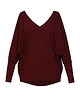 bluzki kimonowe damskie Bluzka burgund YY500026 1
