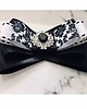 broszki Brosza Glamour Black & White NEW 1