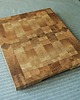 deski do krojenia i tace Dębowa deska do krojenia w stylu End Grain. Sztorcowy blok do krojenia. 6