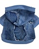 ubranka dla zwierząt Bluza dla psa z kapturem JEANS rozmiar M 2