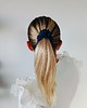 gumki do włosów Gumka jedwabna, scrunchie, frotka tajemnicza noc MIDI 1