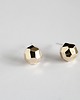 kolczyki złote Kolczyki złote 16k Gold Plated Geometric Solid Studs #2 1