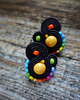 kolczyki soutache Kolorowe Lentinki- kolczyki soutache 2