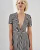sukienki midi damskie Sukienk DREAMGIRL paski 1