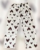 moda - inne Piżama Unisex bawełniana w beżowe serca 4