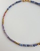 chokery Naszyjnik choker NEO ametyst, jaspis niebieski, rodonit,hematyt 3