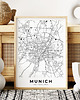 plakaty Plakat Mapa Monachium 4