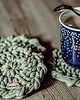 podkładki do kuchni Podkładki pod kubki ze sznurka 1
