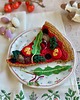 zabawki - inne Szydełkowy kawałek wegańskiej pizzy z dodatkami 4