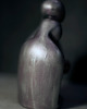 figurki i rzeźby Rzeźba z gipsu, Jesteś Moim Skarbem, srebrny róż, wys. 12,8 cm 1