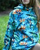 bluza z kapturem damska Bluza sterlicje na turkusie 3