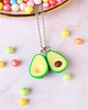 naszyjniki - inne Naszyjnik dla przyjaciółek połówki awokado 3