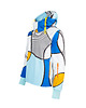 kurtki damskie Kangurka softshellowa "Abstract" - unisex 2