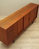 komody i szafki Sideboard tekowy, duński design, lata 70, produkcja: Dania 3