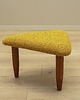 pufy do siedzenia Podnóżek musztardowy, duński design, lata 90, produkcja: Dania 1