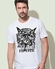 t-shirty męskie Koszulka  z nadrukiem Hipster owl 1