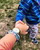 bransoletki z kamieni naturalnych Kolorowa Bransoletka z napisem mom 1