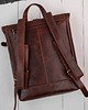 plecaki Plecak roll top skórzany vintage na laptopa miejski koniakowy unisex AY-32-CG 9