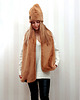 szale damskie SZAL CHAPOOSIE SoftFur CARAMEL 4