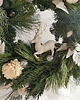 wianki bożonarodzeniowe Wianek świąteczny żywy - elegancki 3