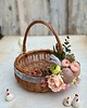 koszyki wielkanocne Wielkanocny koszyczek na święconkę, koszyczek z dekoracją 4