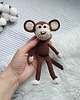 misie i maskotki Mini małpka, małpa 2