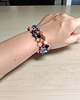 bransoletki z kamieni naturalnych RAZEM TANIEJ! 3 bransoletki: mix kamieni: szlif gwiazdkowy 8mm 5