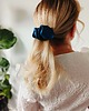 spinki i klamry do włosów Scrunchie spinka klamra jedwabna tajemnicza noc 4
